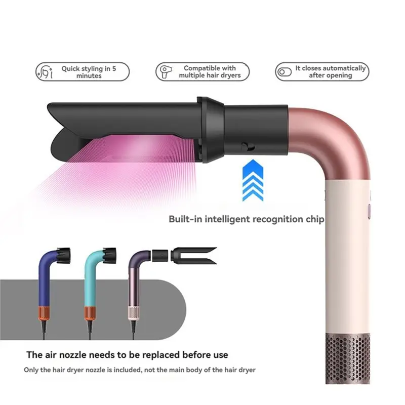 محول مرفق مكواة فرد الشعر لمجففات الشعر دايسون اير راب/سوبرسونيك HD17 HD18