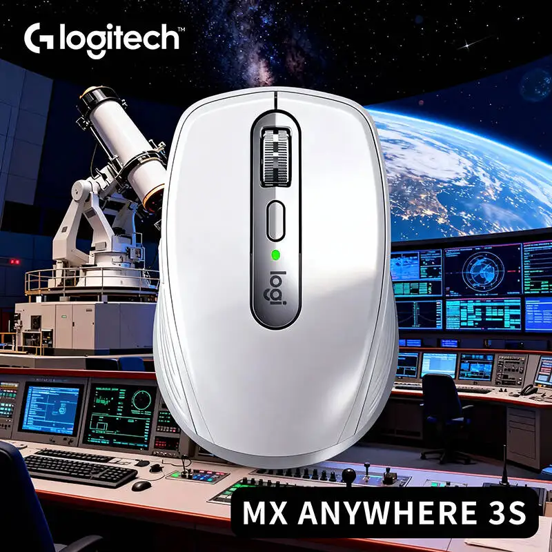 

Высокопроизводительная мышь Logitech MX Anywhere 3S — 8K DPI, тихие клики, MagicSpeed Hyper-Scroll, компактная конструкция, зарядка через USB-C