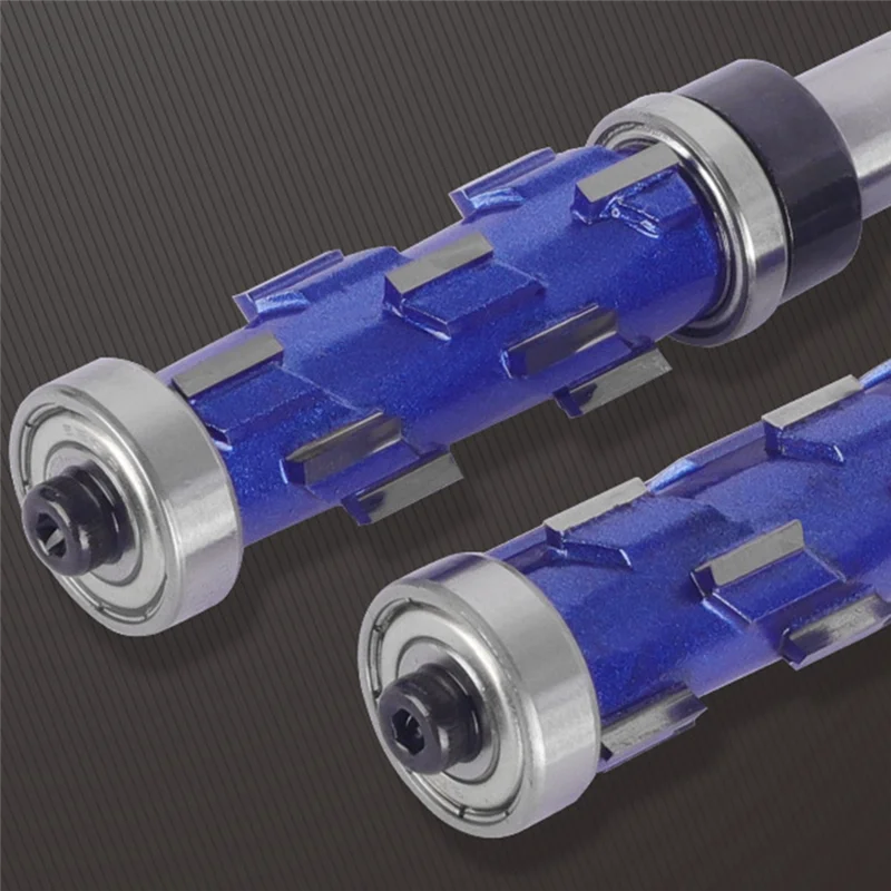 

【Best Selling】Milling Cutter Shank Flush Trim End Mill Solid Carbide Spiral Double Bearing CNC Router Bit For Wood