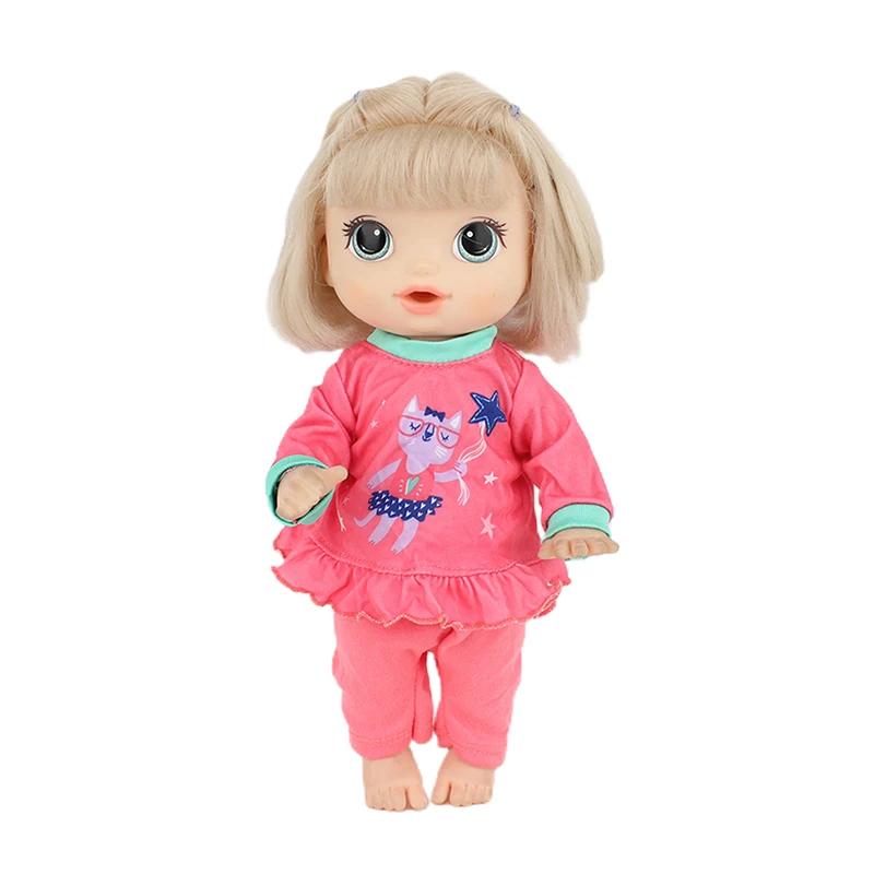 2023 Fashion Suit For 12 Inch 30CM  Baby Alive Doll Toys Crawling Doll accessories