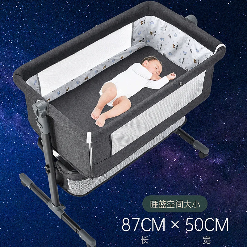 Multi-function Newborn Baby Crib Baby Rocking Chair Comfort Artifact Sleeping Basket Folding Portable Crib For 0-2 years old