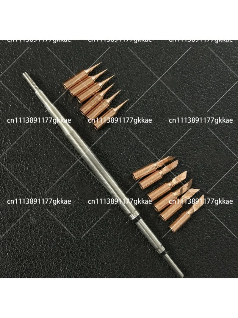 C210 Fine Tip Soldering Iron Tips 12pcs Set for Phone Jumper Wire PCB Repair