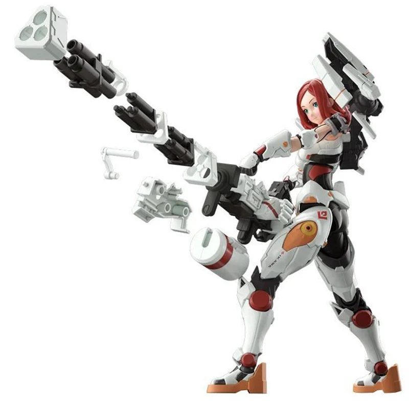 Original Bandai Figure-rise Standard Ace Force IKAWA SAKURA SPARK & BUTTERFLY PVC Action Figures Model Toy Gift