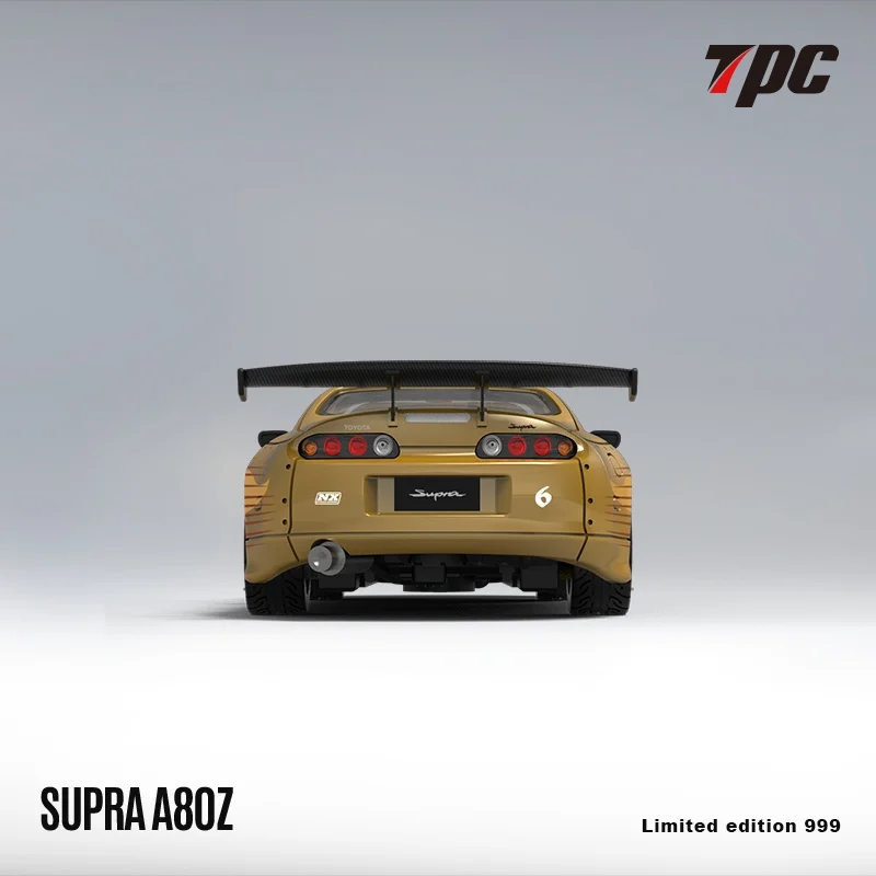 TPC 1:64 نموذج سيارة سبيكة Supra A80Z