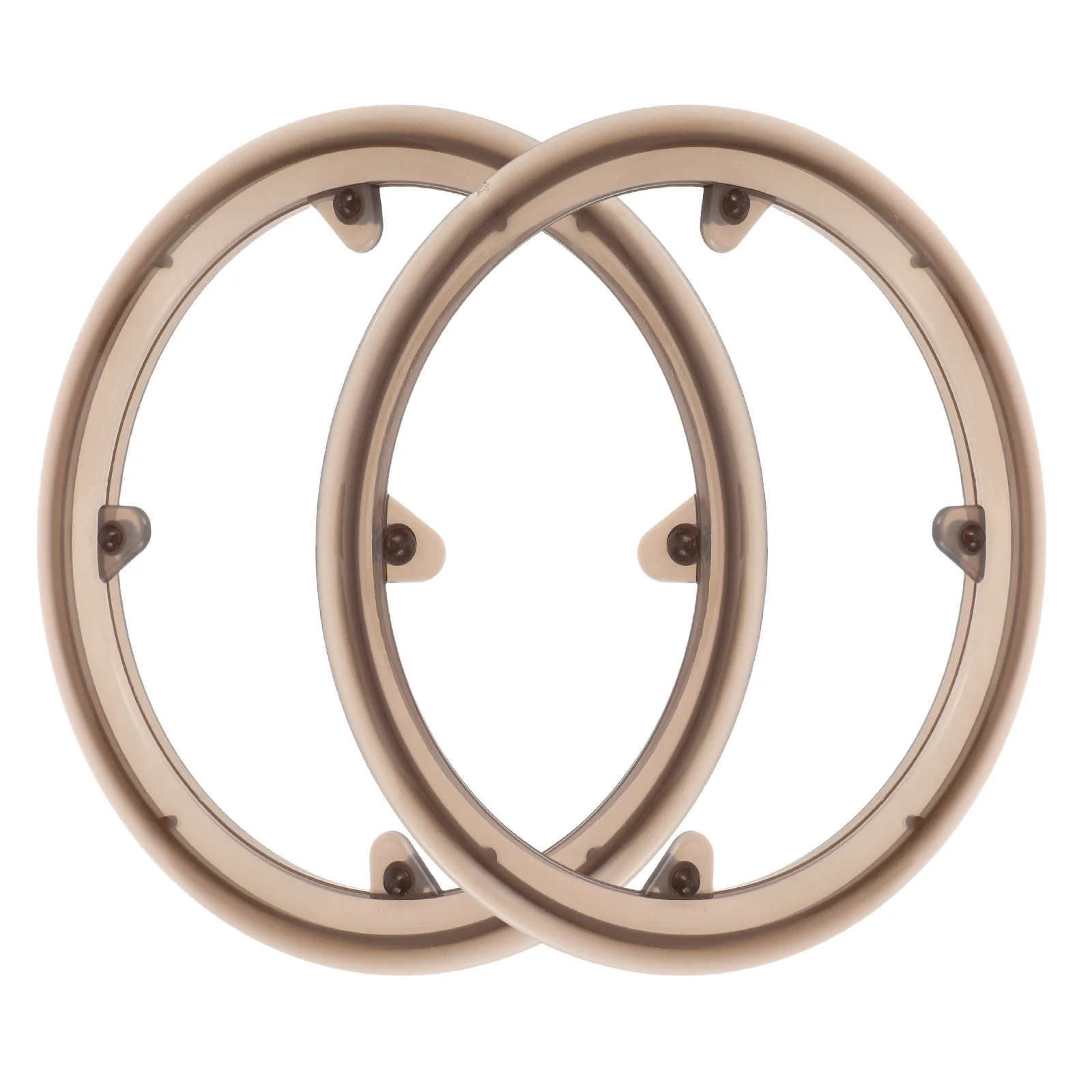 

2Pcs Mountain Bike Chainwheel Protector Stylish Design Wide Compatibility Practical Material Chain Guard for Road Bikes