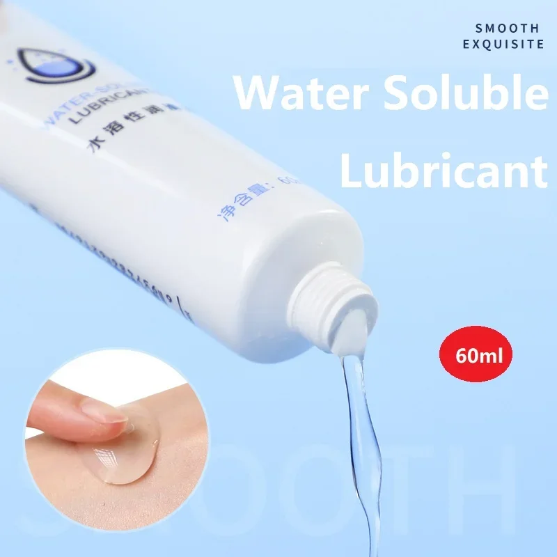 Lubrificante a base solubile in acqua da 60ml lubrificante per olio lubrificante sessuale per coppia juguetes del sesso anale vaginale sexulaes prodotti del sesso per adulti Sexshop