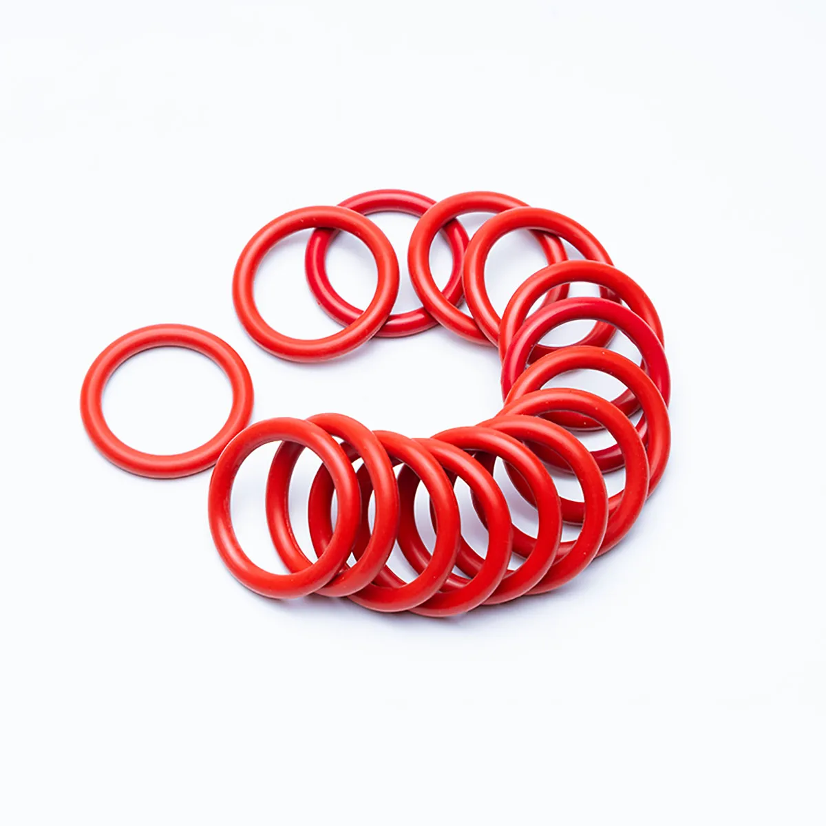 CS 2,4mm 2,5mm Roter Silikon-O-Ring VMQ Lebensmittelqualität Dichtungsring Dichtung Unterlegscheibe Außendurchmesser 6 - 180mm Wasserdicht Hitzebeständig Isoliert – Detail 2