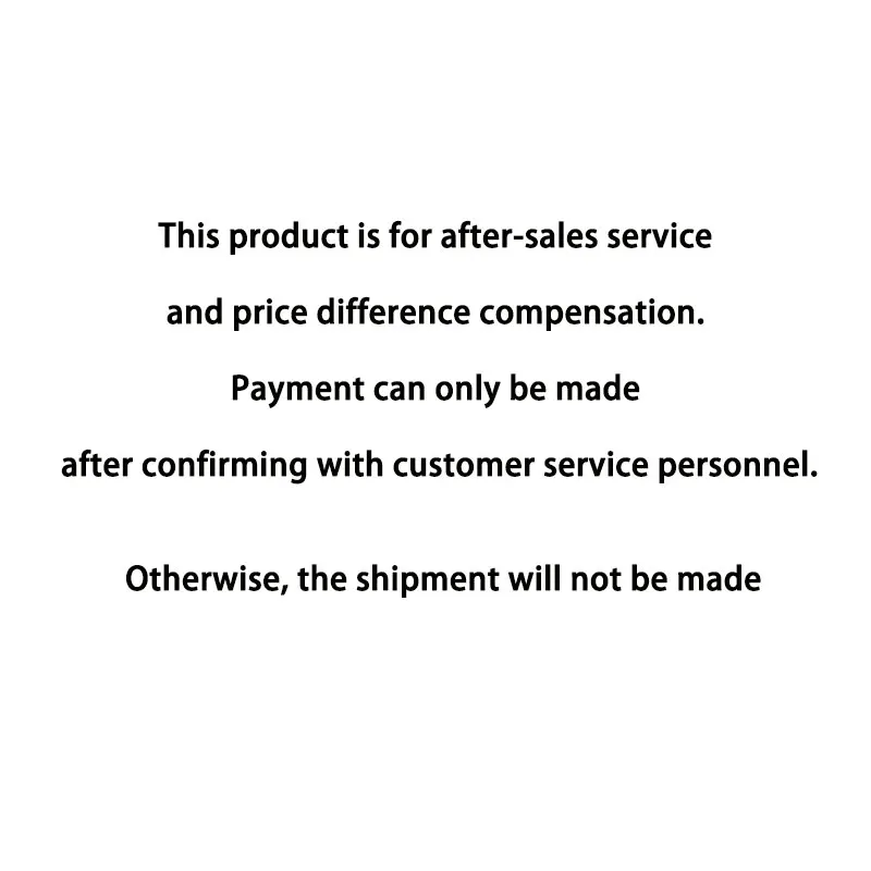 Pay After sales exclusive, price difference will be paid. Please purchase after communicating with the buyer image 2