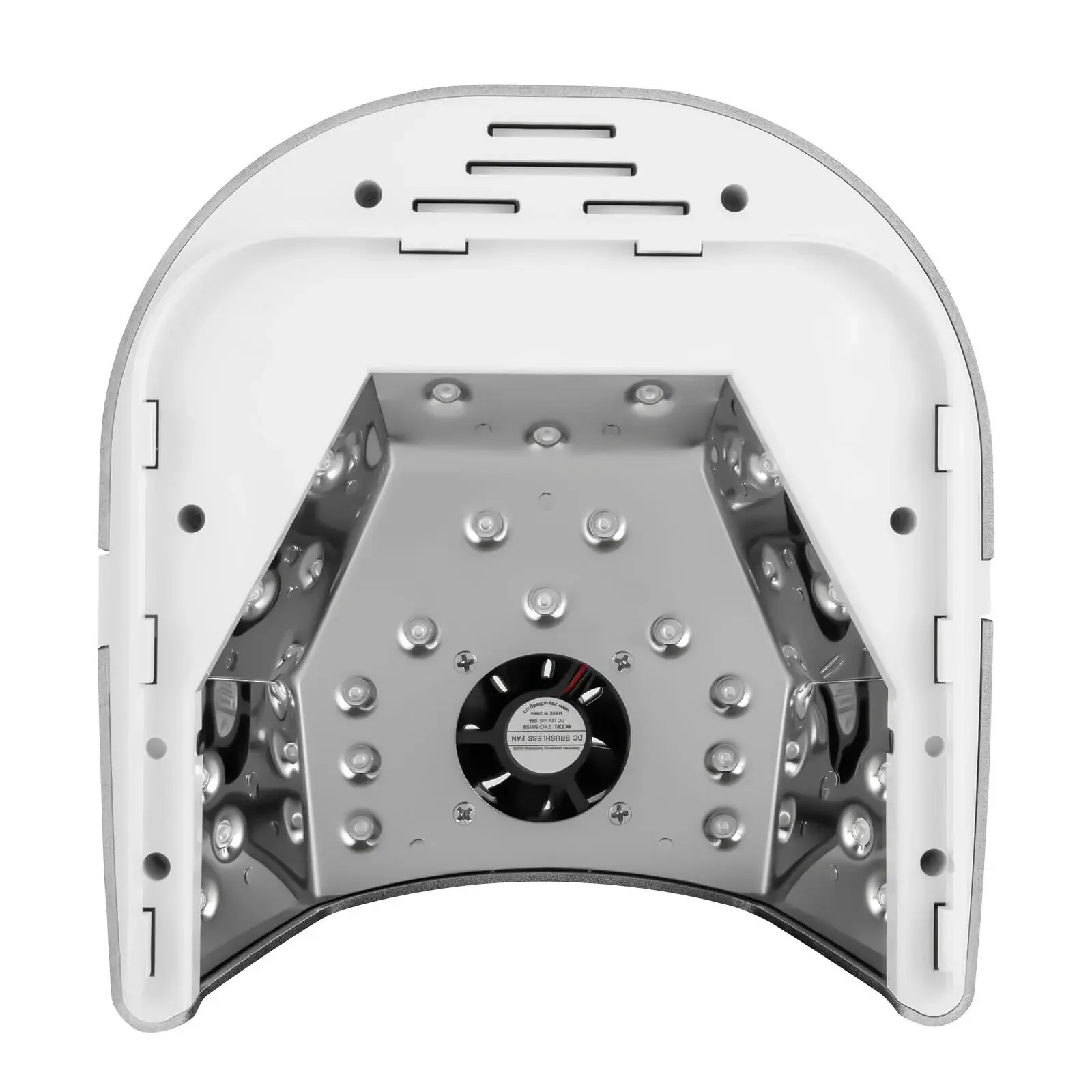 Verbesserte 72 W kabellose UV-LED-Nagellampe mit wiederaufladbarem Akku und Lüfter – professioneller Gel-Nageltrockner für Salon und Zuhause