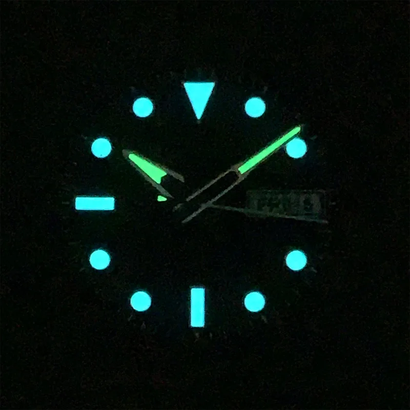 Mod 28.5mm Watch Dial and Watch Hand Combination Crown at 3 /3.8 /4.1 o'clock Fits 7S NH35 NH36 4R Automatic Movement Customized