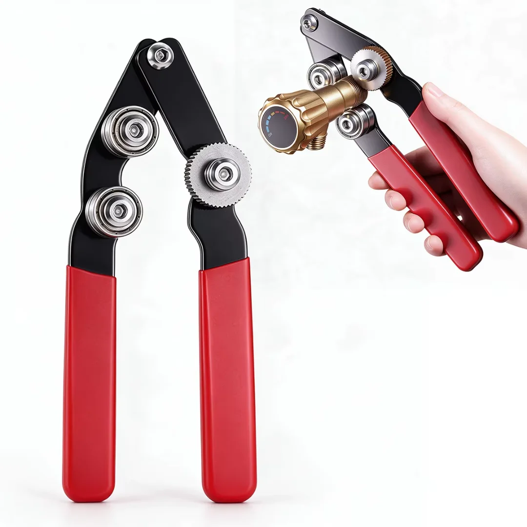 Manual Pipe Thread Restorer Knurling Tool Hand Press Thread For Faucet Angle Valve Plumbing Pipe Fitting Repair Accessories