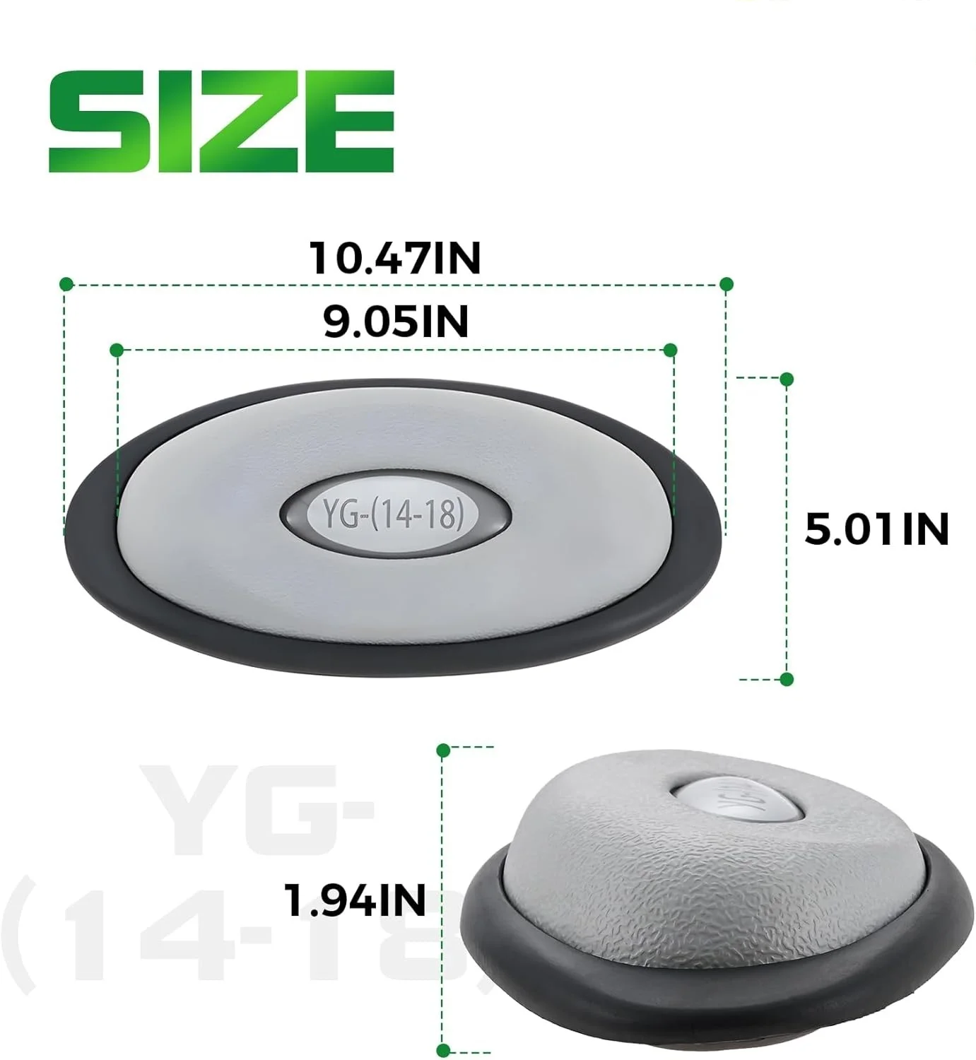 4-Pack 2472-824 Spa Oval Pillow Insert + Back Mount with LED Compatible with J-300 Series Hot Tubs & Spas(2014-2018)