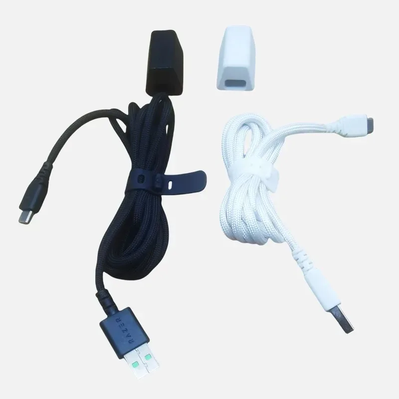 Cable de carga de datos USB-C a USB-A para ratón inalámbrico para juegos Razer Viper V2 Pro/DeathAdder V3 Pro/Basilisk V3 Pro