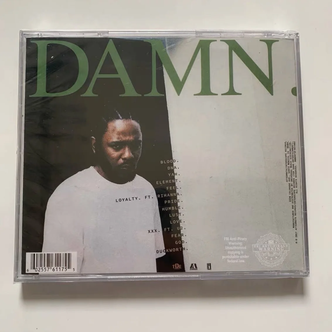 Caja de música de RAP Kendrick Lamar, disco compacto de Cosplay, Walkman, reproducción de canciones de coche, caja de colección, regalo de música de fiesta