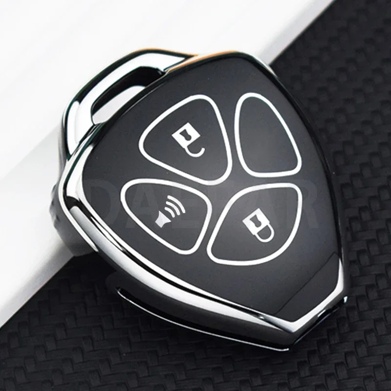 Чехол из ТПУ с 3 кнопками для Toyota Corolla Camry Avensis Reiz RAV4 Crown Avalon Venza Matrix Yaris
