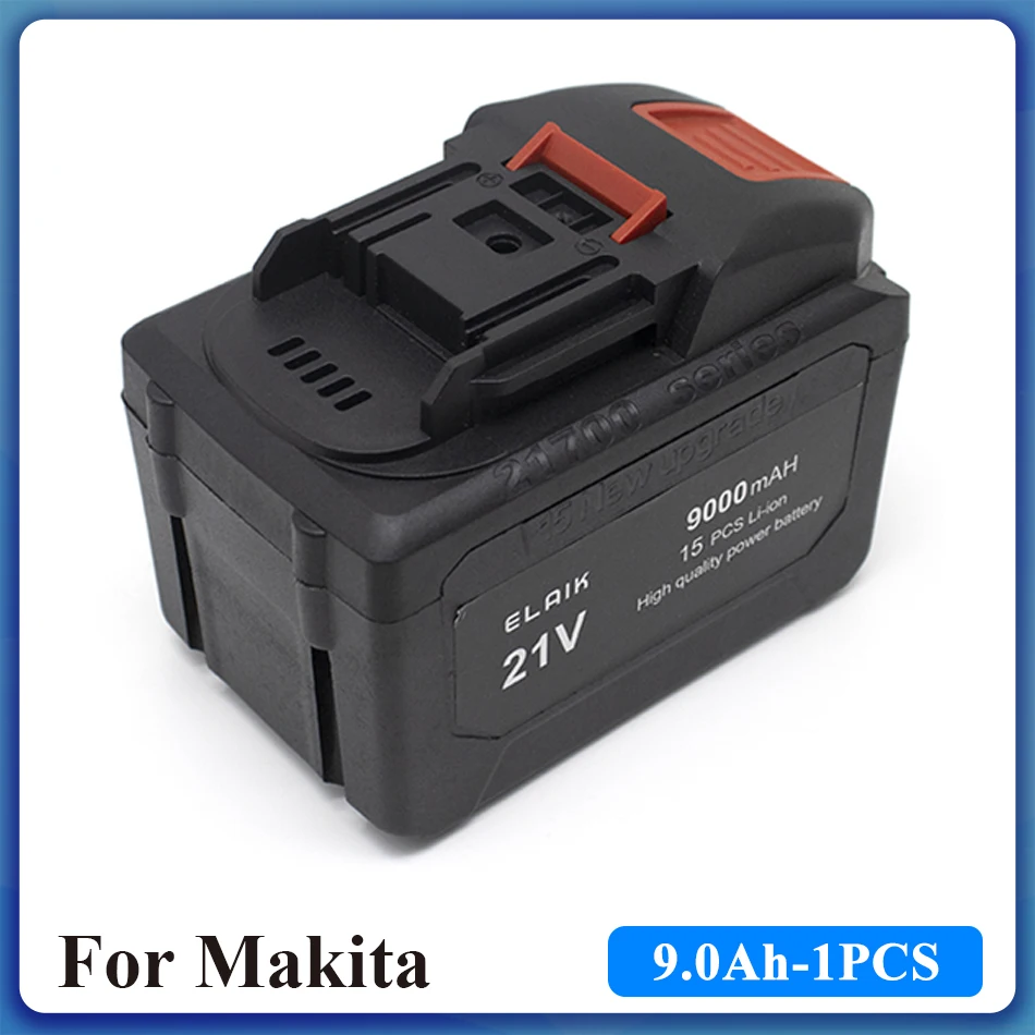 21V 9AH 3AH 21700 high-power durable lithium battery, charger, suitable for Makita 21V series electric tool