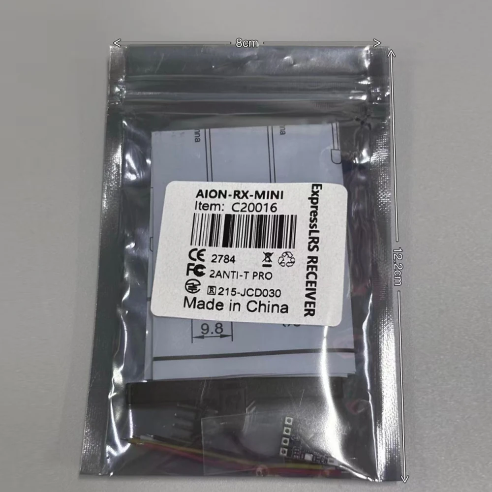 Jumper AION RX MINI 2.4GHz ELRS ExpressLRS Receiver For FPV Tinywhoop Racing Quadcopter Fit Jumper T-Pro Transmitter Accessories