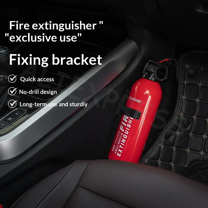 Car Extinguisher Mount Bracket Easy Install ABS Fixed Holder for Auto Emergency Safety Fire Prevention Equipment