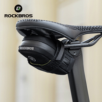 ROCKBROS Bicycle Saddle Bag 0.35L Mini Storage Portable Tail Bag MTB Road Bike Tool kit Repair Bag Riding Equipment Accessories