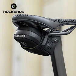 ROCKBROS Bicycle Saddle Bag 0.35L Mini Storage Portable Tail Bag MTB Road Bike Tool kit Repair Bag Riding Equipment Accessories