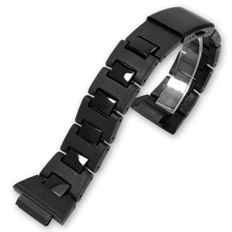 Composite Plastic Steel Watch Strap for Casio G-5600 Gwm5610 Men Waterproof Sweat-Proof Special Watchband Accessories 16mm