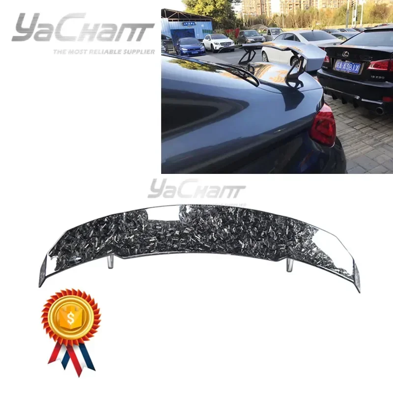 

Carbon Fiber Forged Carbon Weave Spoiler Fit For 2014-2017 F8X M2 M3 M4 VRS V-RS GTS-V Style GT Wing Spoiler