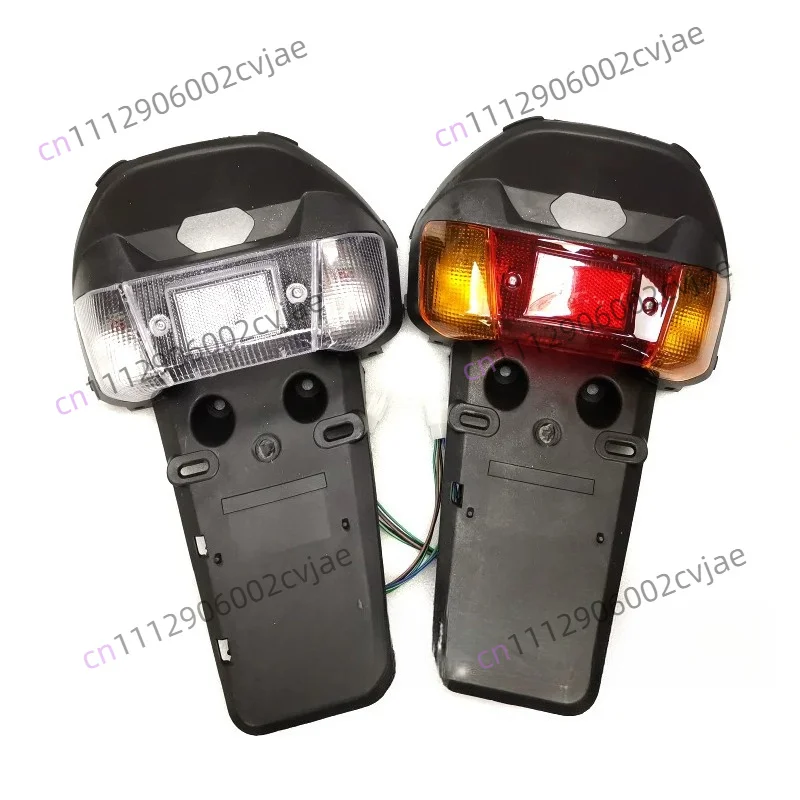 Suitable for Yamaha JOG50 3KJ 2 generation printing sand rear tail light assembly rear fender assembly rear brake light case