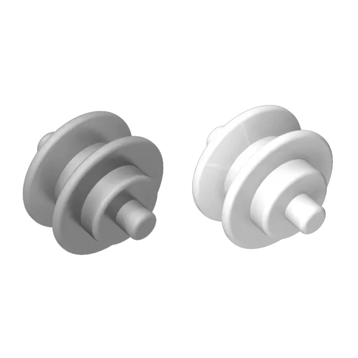 

50pcs 3464 59895 Small Wheel with Axle Pin - MOC Building Blocks Parts Compatible with Major Brands for Car Machinery