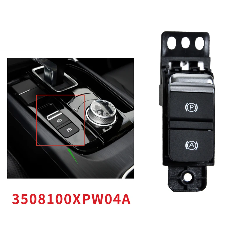 

Genuine Car Brake Switch Electronic Handbrake Switch P and A Button For Great Wall POER GWM Pickup 3508100XPW04A