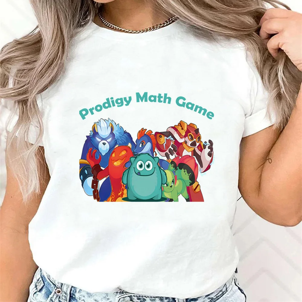 Prodigy tshirt women comic summer designer tshirt girl harajuku anime clothing