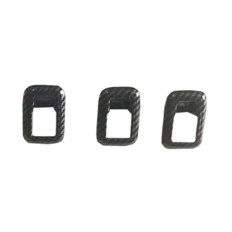 ABS Texture Switch Button Patch Door Armrest Switch Panel Patch Suitable For 2022 BYD Seals