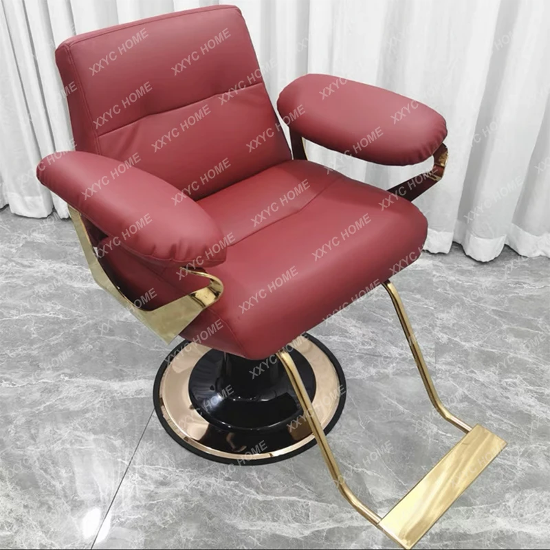 

YX Barber shop chair, hair salon special hair salon cutting stool, high-end perm and dyeing barber chair