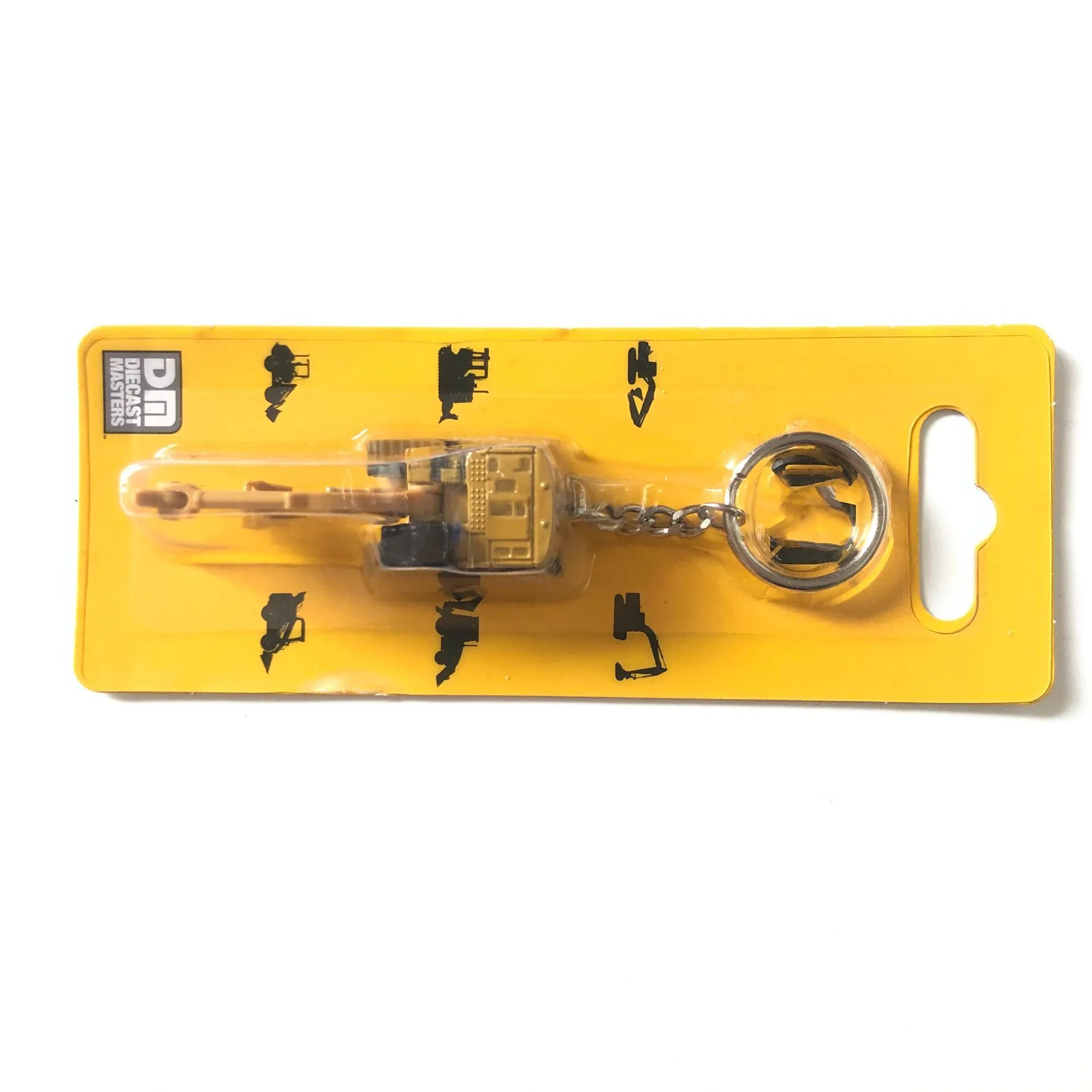 Alloy E320 Excavator Model Keychain for Caterpillar Heavy Equipment