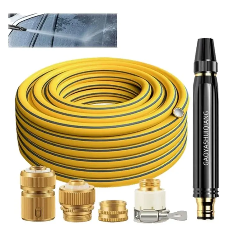 L10A Rotatable Water Hose Nozzle High Pressure Water Sprayer With 3/4 Connector EU Standard Car Cleaning Tool