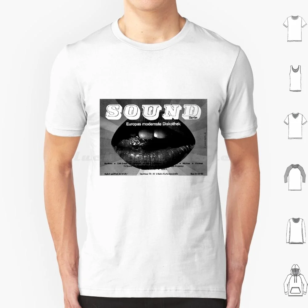 The Sound Diskothek T Shirt Cotton Men Women DIY Print Christiane F Sound And Roll Grunge Punk Alternative Christiane F Movie