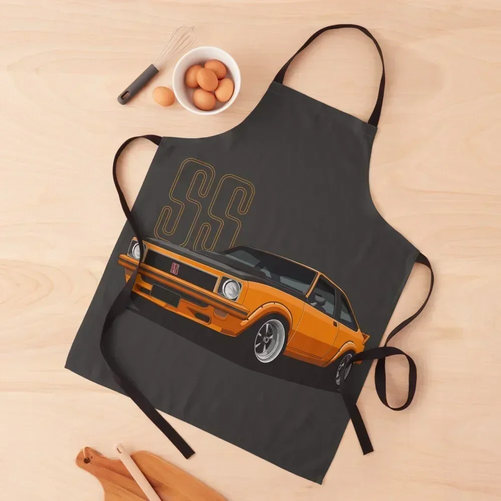 

HOLDEN TORANA SS - Orange Apron for home useful pieces Home Cleaning Hairdresser Kitchen Tools Accessories Apron