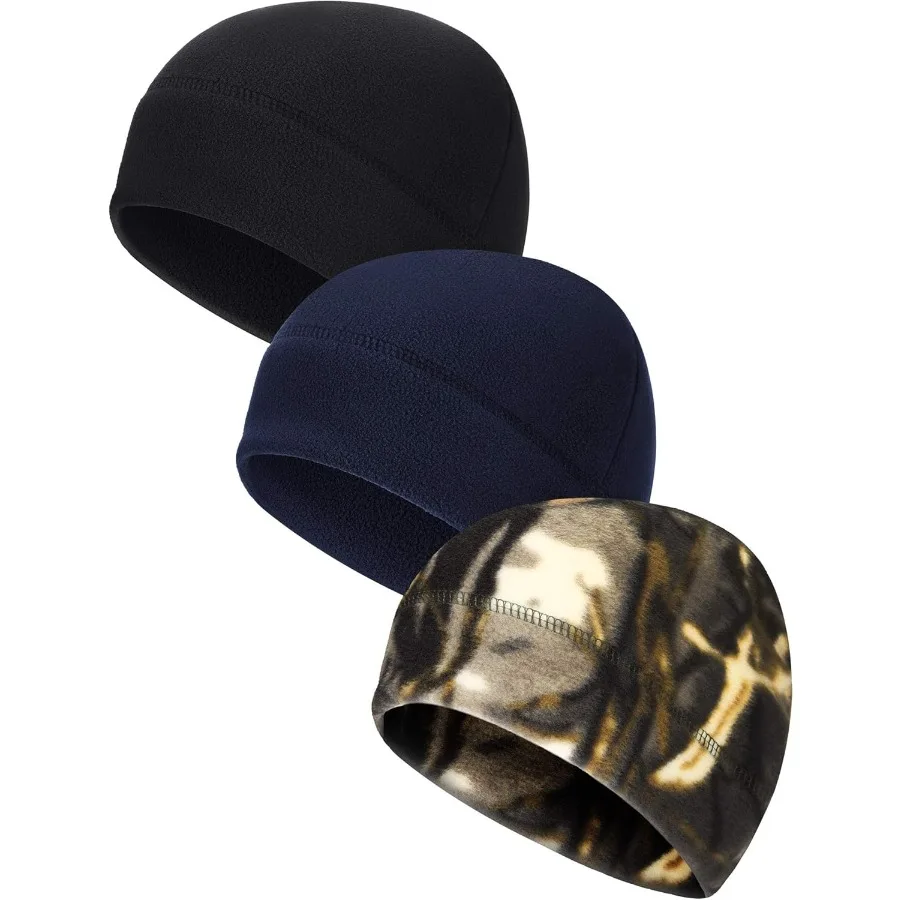 

Зимняя теплая шапка с черепом, мягкая флисовая шапка-бини, толстая ветрозащитная шапка для часов, лыжная уличная теплая цветная шапка для мужчин и женщин