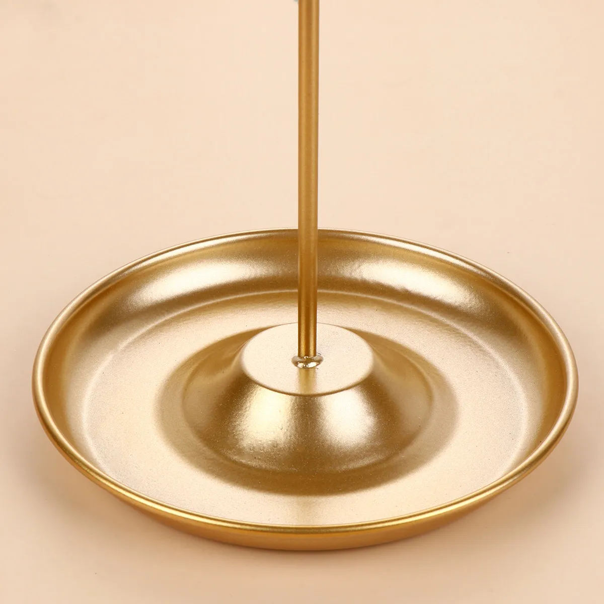 

Cloud Shaped Jewelry Display Stand Necklace Organizer Golden Small Size Jewelry Holder Ear Stud Rack Storage Rack for Home and