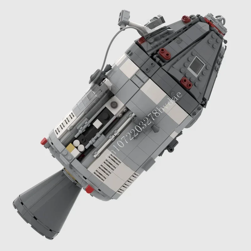 913 sztuk CSM Apollo modułowy MOC kreatywny widok na ulicę Model klocki architektura DIY edukacja montaż zabawki modele prezenty