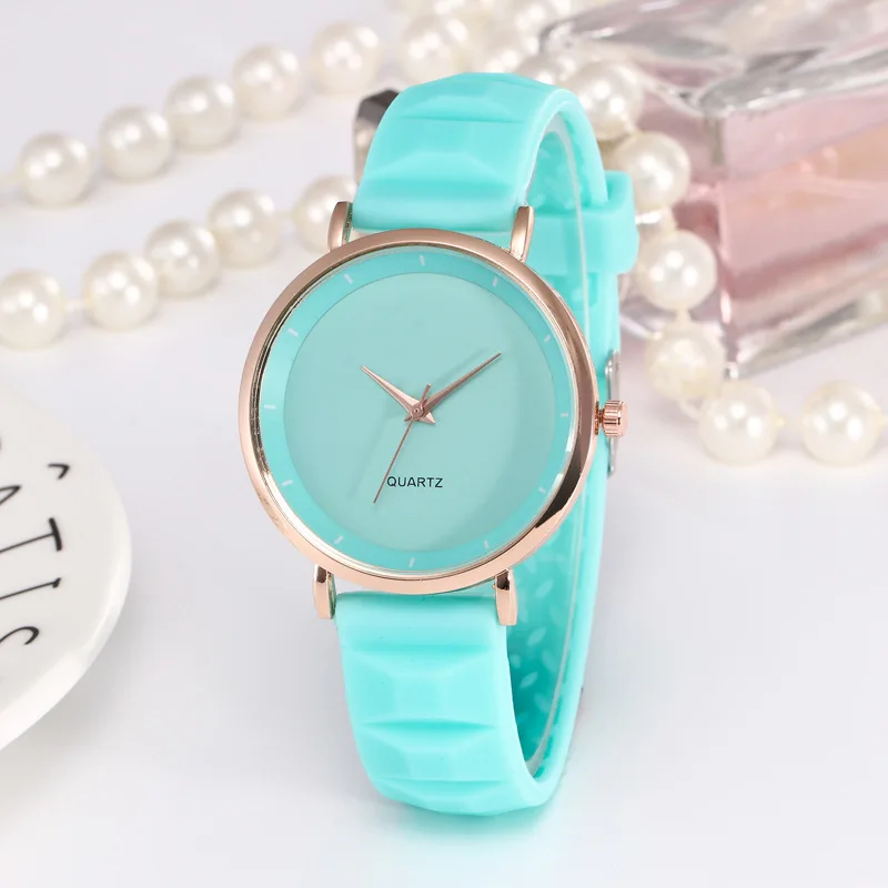 

Fashion Candy Color Silicone Watch Women Casual Sports Watches Quartz Wristwatches Relogio Masculino Reloj Mujer Montre Femme