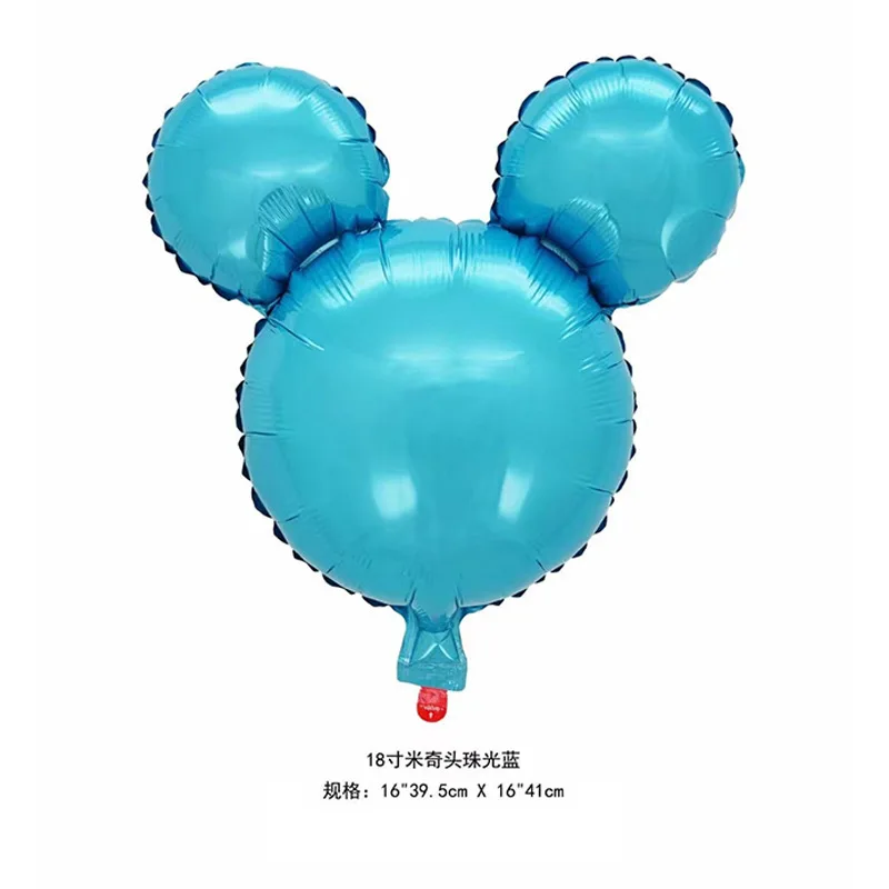 10 sztuk/partia Mini Mickey Minnie balony foliowe Boy Girl urodzinowe dekoracje Baby Shower kreskówka balon dla dzieci