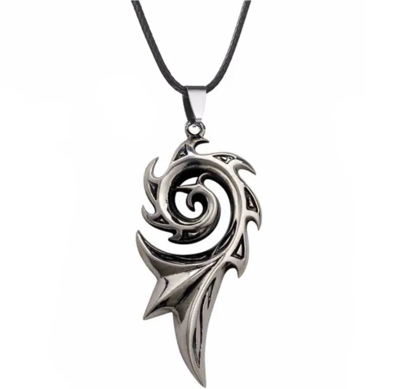 Punk Retro Phoenix Men's Pendant Stainless Steel Hip Hop Dragon Flame Temperament Simple Accessories Necklace view 6