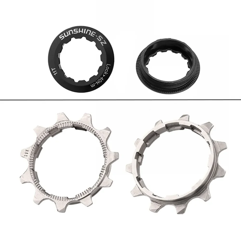 Bicycle Sprocket 8 9 10 11 Speed 11 12 13T Steel Tooth Freewheel Road Mountain Bike Cassette Cog Bicycle Sprocket Accessories