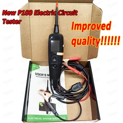 New P100 Electric Circuit Tester Power Scan OBD2 Battery Tester 2M OBD Car Diagnostic Auto Repair Tools With User Manual