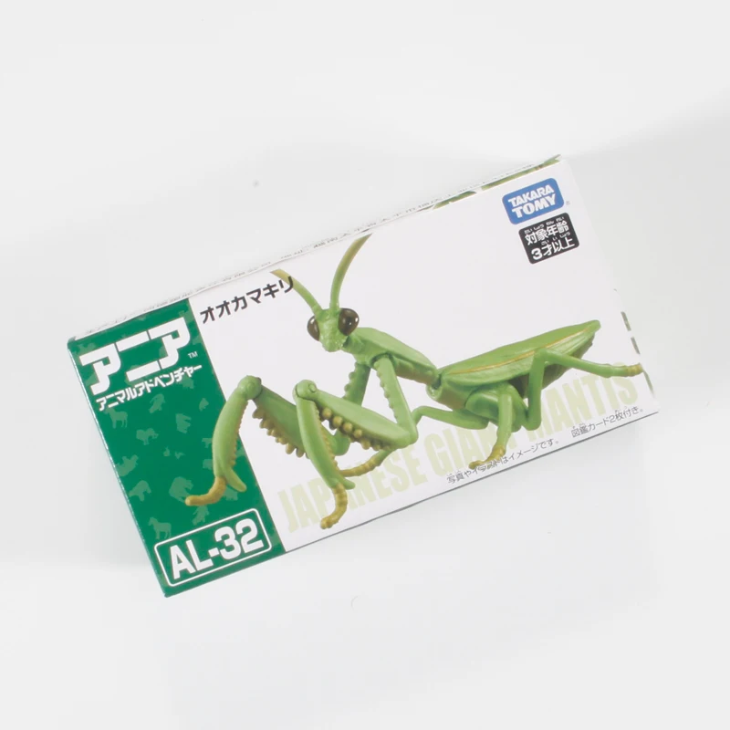 

TAKARA TOMY Ania AL-32 Praying Mantis Realistic Insect Animal Model Cognitive Toy Desktop Decor For Boys And Girls 952503