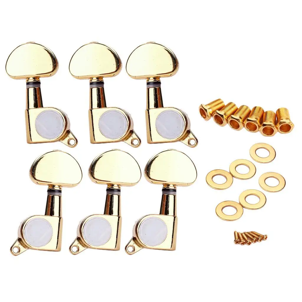 

3R 3L Guitar Sealed String Tuning Pegs Keys Machine Heads Tuners