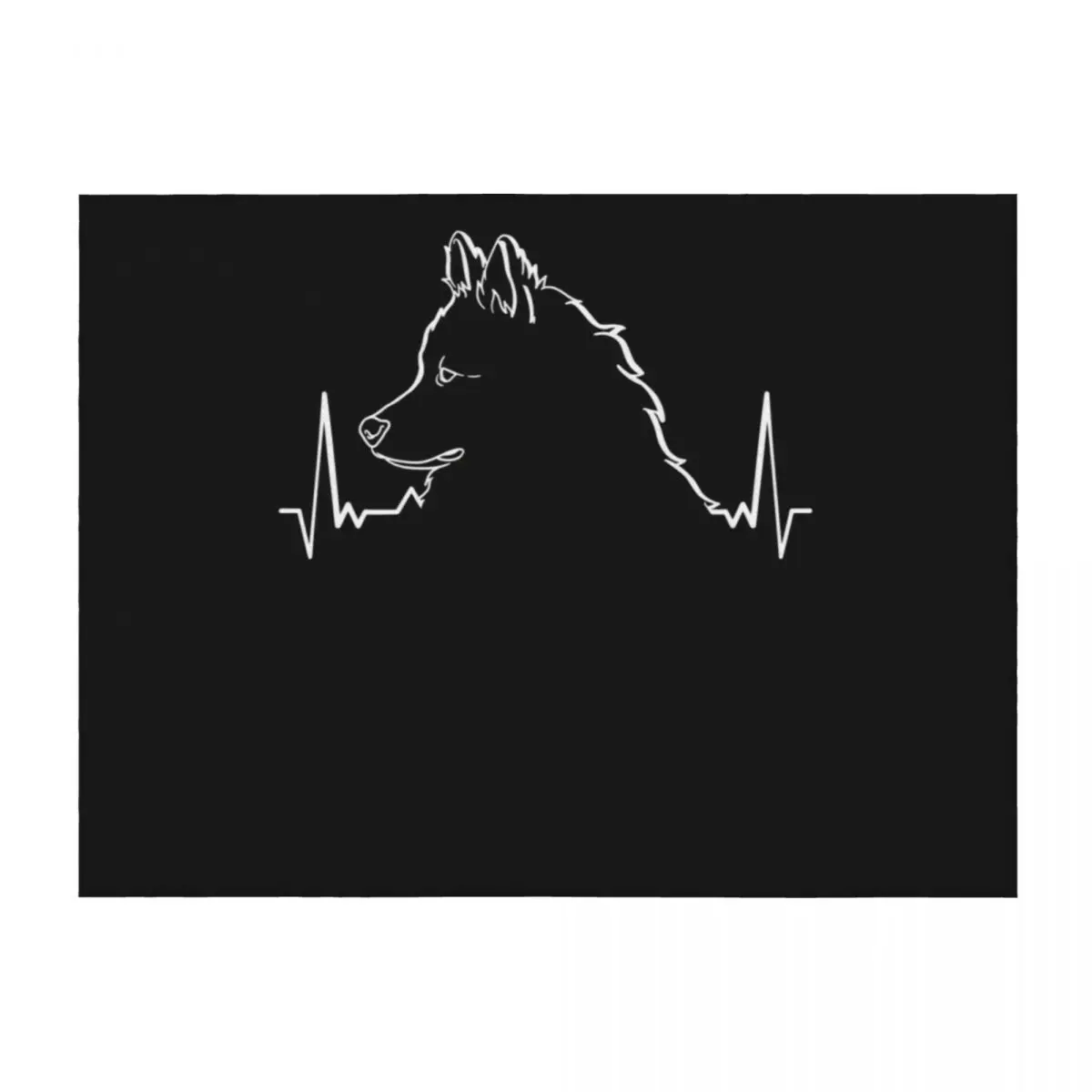 

Eurasier Dog Heartbeat Throw Blanket Sofa Throw Designers Bed covers Picnic Blankets