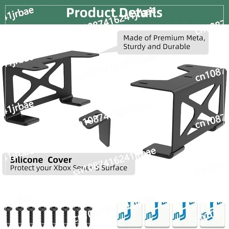 Under Desk Holder Stealth Mount for Game Console Controller Storage2