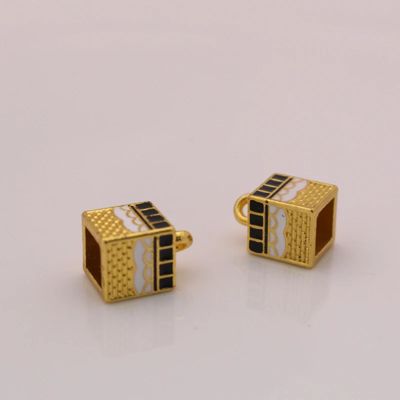 Islam muslim kaaba in mecca pendant muslim charm 5 pcs /lot