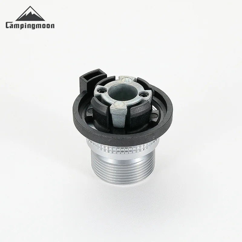 CAMPINGMOON  Z19 Propane to Cylindrical Camping Accessories Stove Cylinder Adapter to US Propane Connector